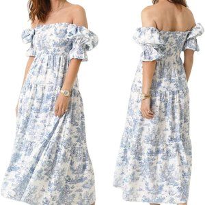 Nothing Fits but Kiko Dress - Paris Blue - Maternity Dress